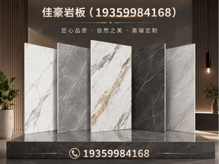 长沙县岩板岛台定制展示图